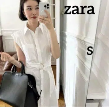 미사용 새상품 ZARA 롱 포플린 원피스 S 사이즈