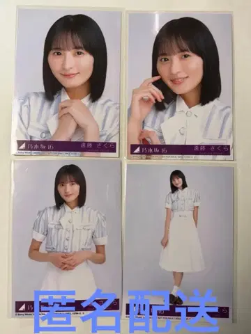 노기자카46 브로마이드 시비니 오토즈레 엔도 사쿠라 컴프