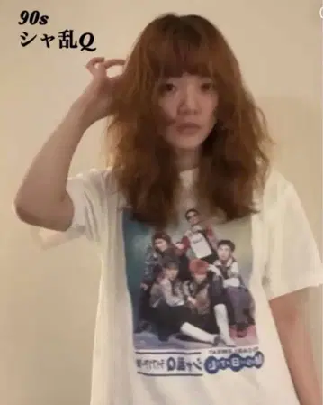 샤란Q 포카리 스웨트 '96 아이묭 착용 티셔츠