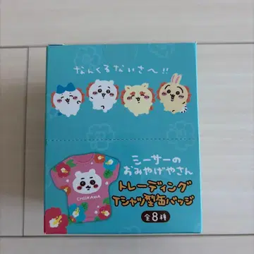 치이카와(먼작귀) 시사 기념품 가게 티셔츠형 캔뱃지
