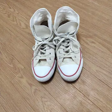 컨버스 올스타 하이컷 스니커즈 화이트 24cm