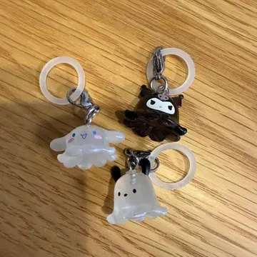 산리오 캐릭터즈 변신 문어 인형 마크 쿠로미 시나몬 포차코