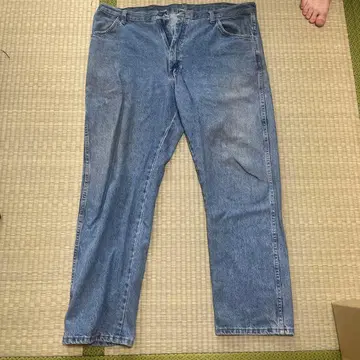 Rustler 스트레이트 데님 팬츠 라이트 블루