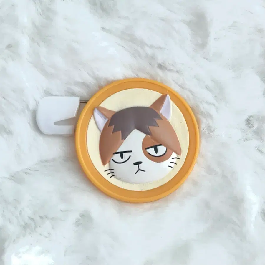 하이큐 켄마 가챠 핀뱃지 핀버튼 고양이 켄마냥