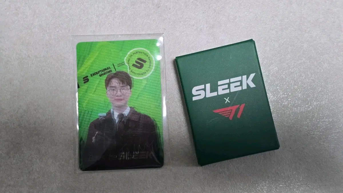 SLEEK 포토카드 아크릴키링 슬릭 페이커 티원