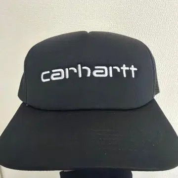 Carhartt 메쉬 캡 블랙