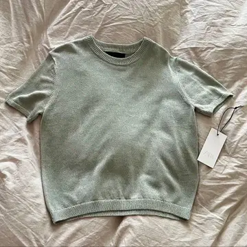 ZARA 썸머 니트 / 민트 그린 반팔 니트