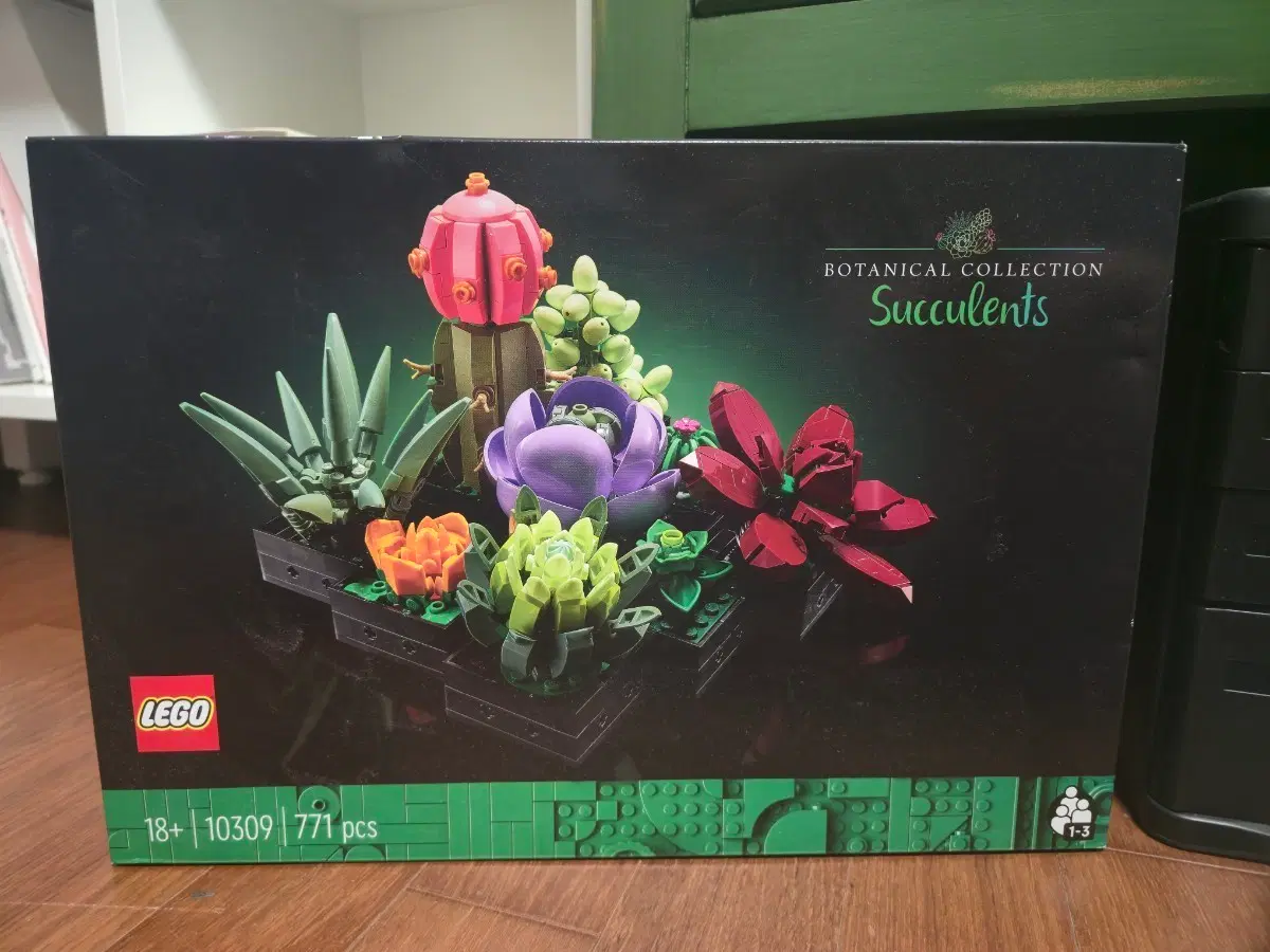 레고LEGO 10309 선인장 다육식물 보태니컬 세트