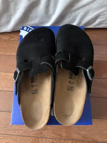 [컨디션 최상] 버켄스탁 보스턴 스웨이드 가죽 -레귤러 핏-