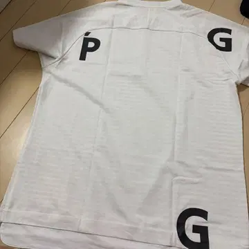 PGG 하프 지퍼 골프 셔츠 화이트