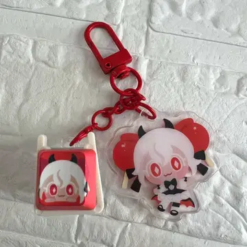 쿠키런 LED 키캡 키링 캔디 애플맛 쿠키