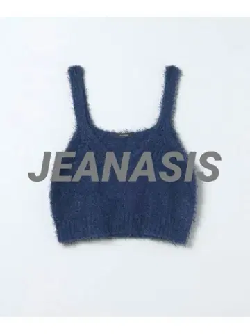 [새상품급] JEANASIS 3G 페더MIX 니트 NS 네이비 FREE