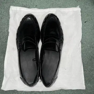 ZARA 남성용 드레스 로퍼 블랙 45