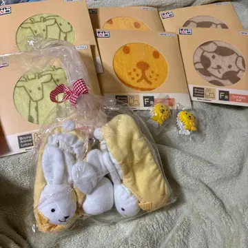 Bruna Animal Lottery F상 핸드 타월 세트