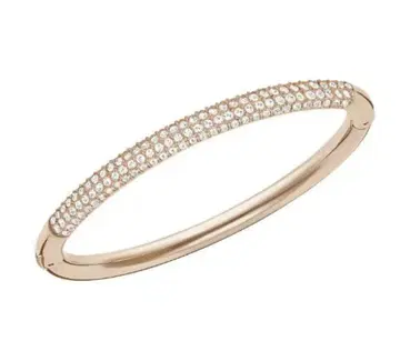 스와로브스키 SWAROVSKI 뱅글 로즈 골드 파베