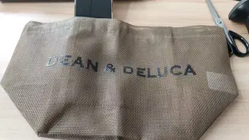 DEAN & DELUCA 메쉬 토트백 브라운