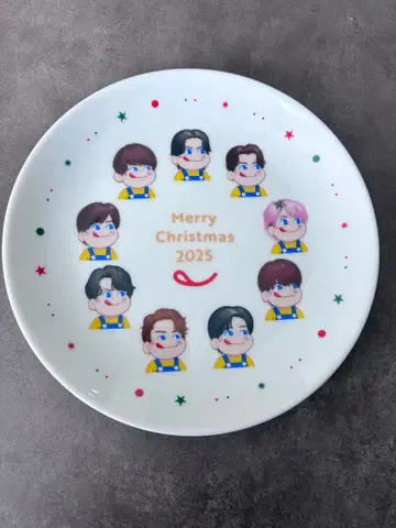 SnowMan 후지야 플레이트