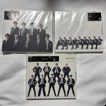 Snow Man 브라더 비트 CD 3가지 형태 세트