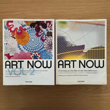 대형 도서 TASCHEN ART NOW 2권 세트