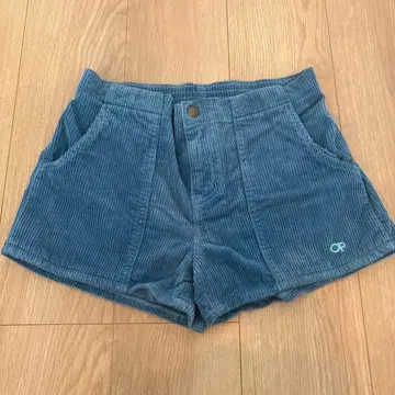 ocean pacific 여성용 코듀로이 숏팬츠