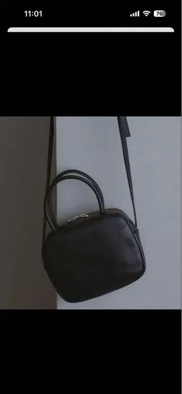 MYWEAKNESS 스칼라 백 블랙