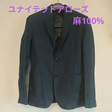 UNITED ARROWS/BLUE LABEL/린넨 자켓 M