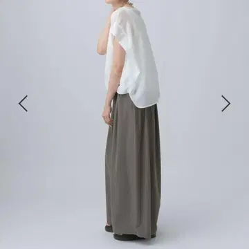 LEPSIM 2WAY 개더 팬츠 모카 카키
