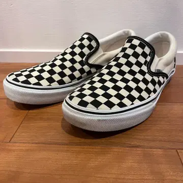 레어 미품 정품 VANS SLIP ON 사이즈 26.5cm 반스 SK8