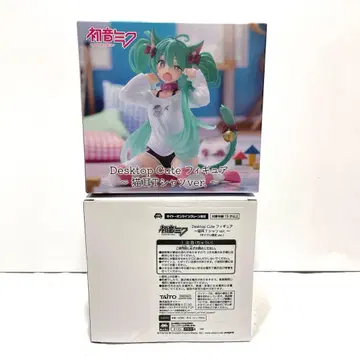 559 하츠네 미쿠 Desktop Cute 피규어 고양이 귀 T셔츠 ver. 2상자
