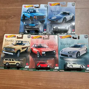 핫휠 토요타 5대 세트 Car Culture
