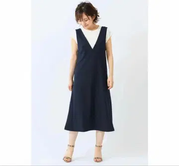 새상품급 cobitto 코빗 블랙 오버롤 스커트 S사이즈