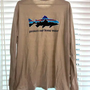 Patagonia 긴팔 T셔츠 Protect Our Home Water