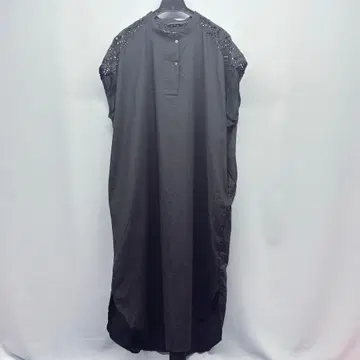 mizuiroind 레이스 숄더 롱 원피스
