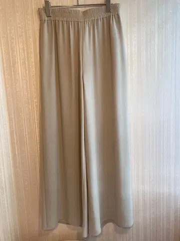 theory luxe 와이드 팬츠 베이지