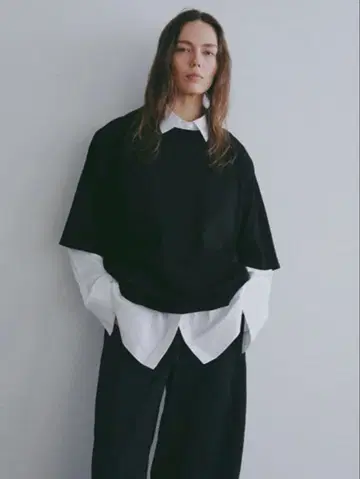 ETRE TOKYO 오버 사이즈 쿨니스Tee 블랙 택 포함 새상품