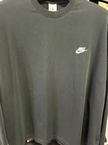 나이키 x 피스마이너스원 롱슬리브 블랙 L사이즈