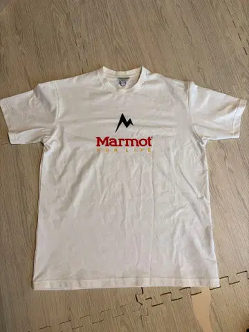 Marmot 화이트 T셔츠