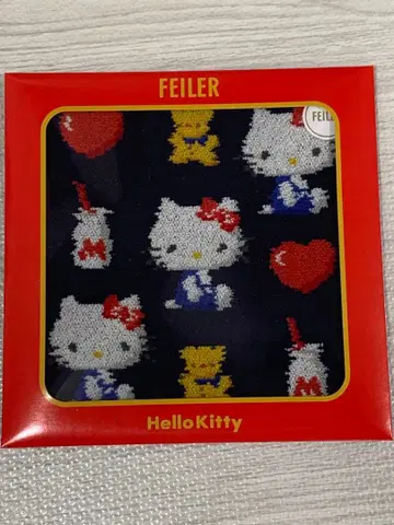미개봉 새상품 FEILER 산리오 콜라보 손수건 헬로키티
