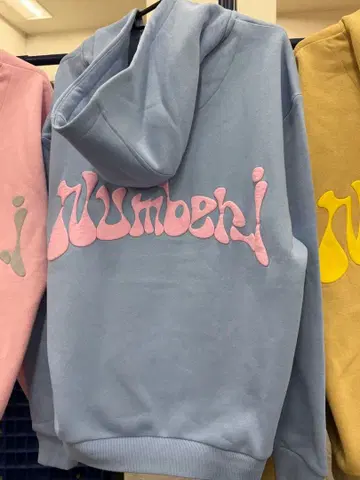 Number_i 후디 라이트 블루