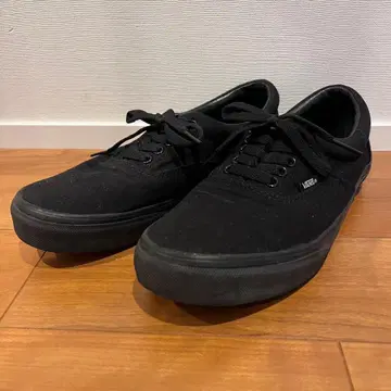 레어 새상품급 정품 VANS ERA 사이즈 26.5cm 블랙 반스 에라