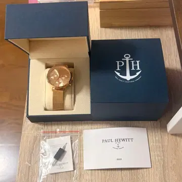 PAUL HEWITT 크로노그래프 여성용 손목시계 38mm