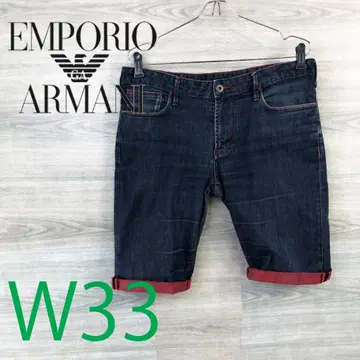 ARMANI 엠포리오 아르마니 <데님 하프 팬츠> MP1104c