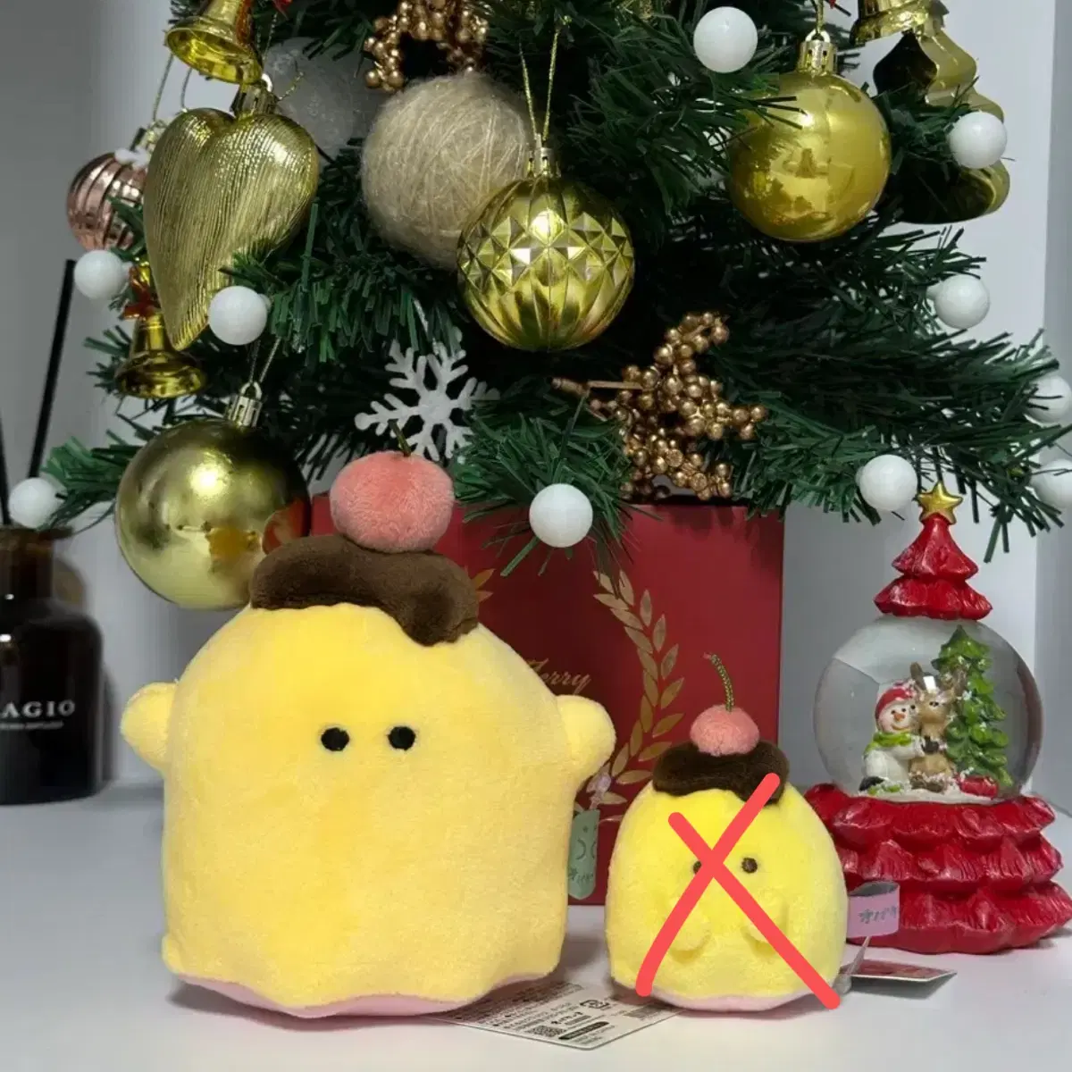 산리오 오바케누 푸딩인형