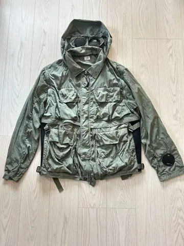 C.P. COMPANY 고글 자켓 카키