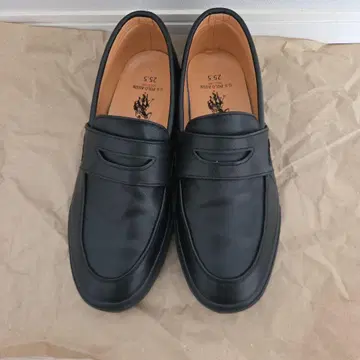 U.S. POLO ASSN. 로퍼 블랙 25.5cm