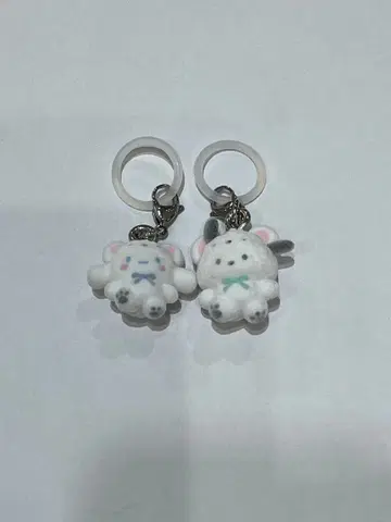 산리오 복슬복슬 스노우 메지루시 액세서리 시나몬 포차코
