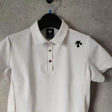 DESCENTE 여성용 피케 셔츠