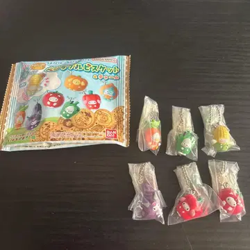 산리오 베지터블 비스킷 & 참 6종 세트 참만