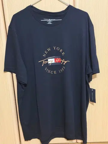 TOMMY HILFIGER T셔츠 네이비 XL
