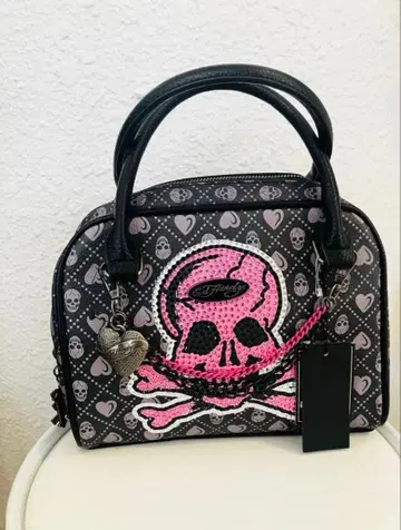 Ed hardy 해골 핸드백 ed hardy Y2K